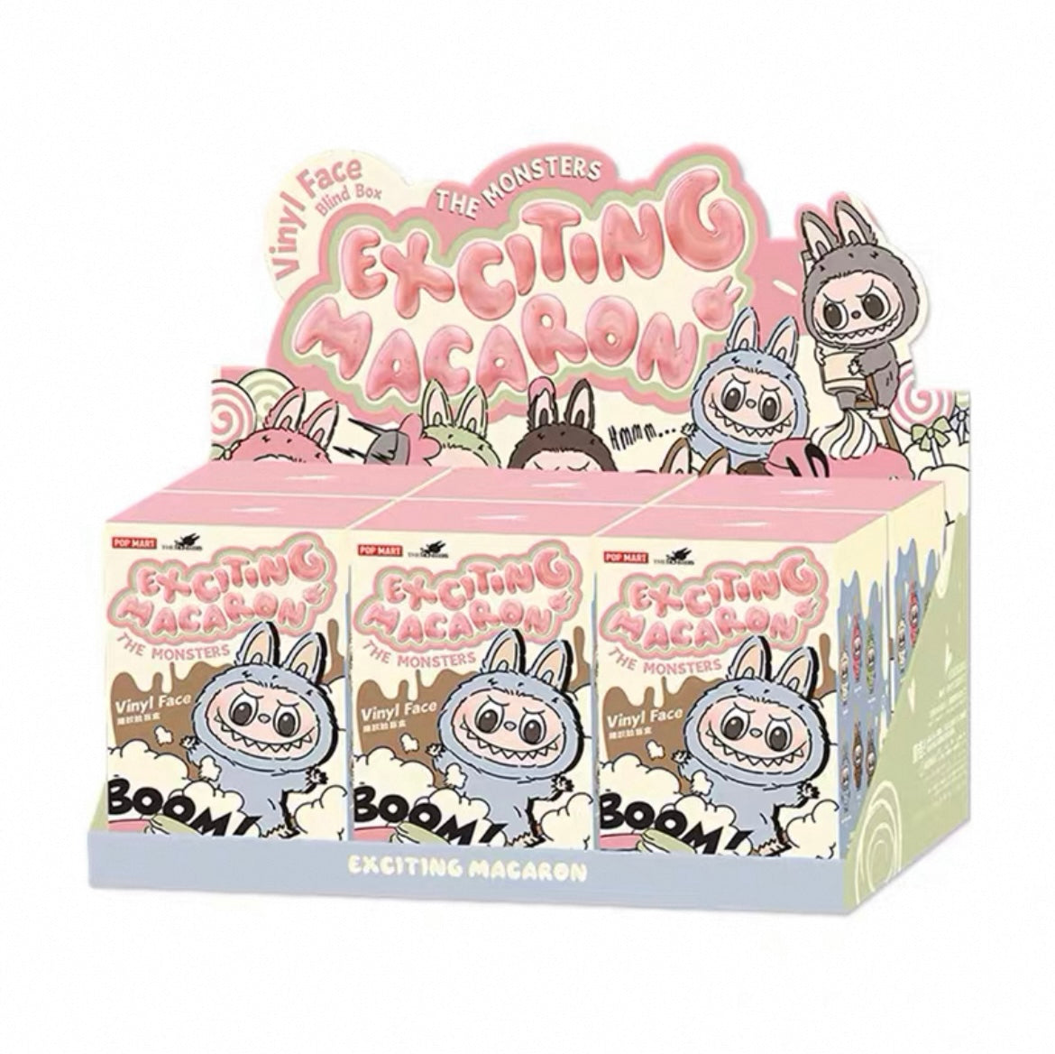 Labubu V1 The Monsters Exciting Macaron