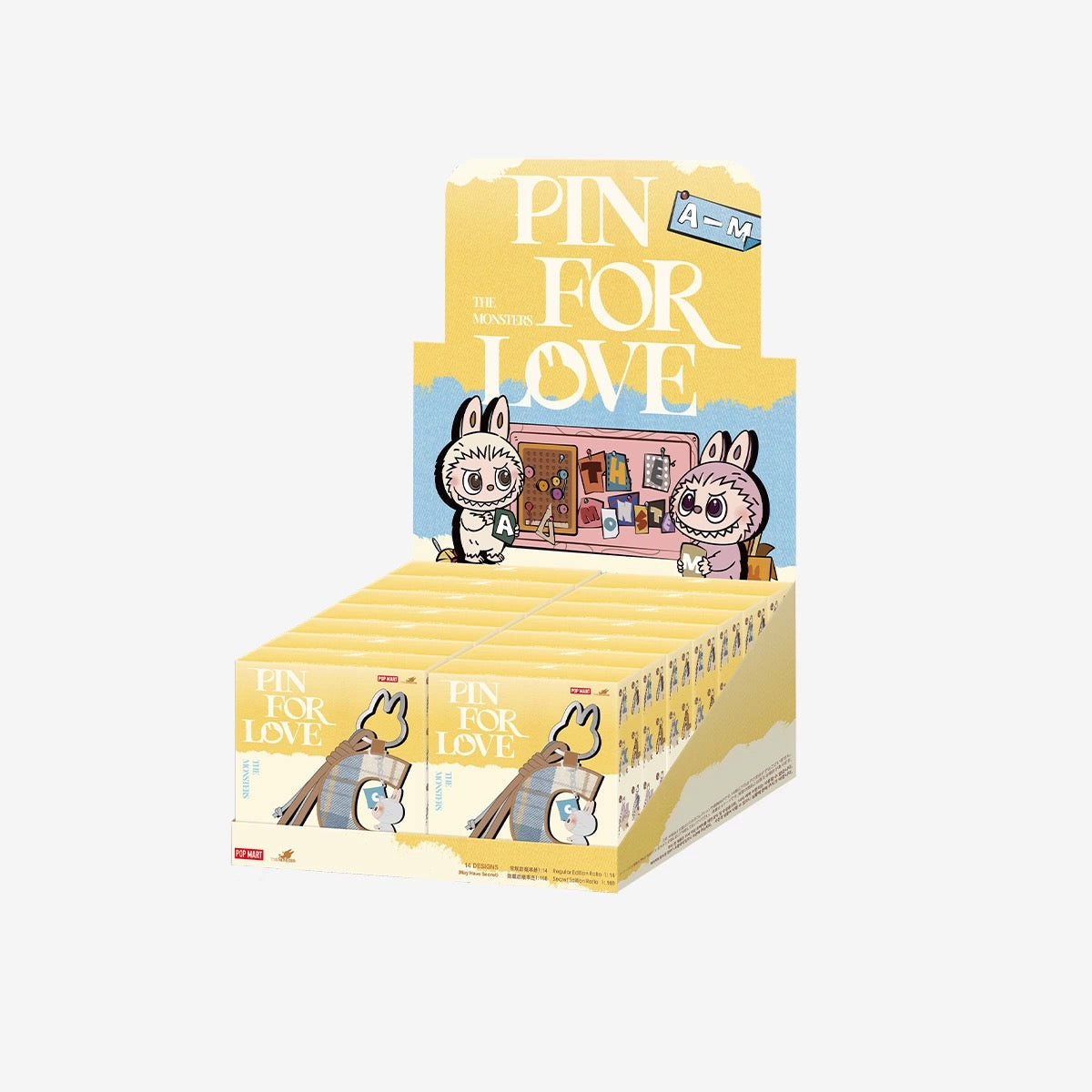 PIN FOR LOVE KEYCHAIN